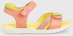 Agatha Ruiz de la Prada sandale din piele pentru copii culoarea roz PPYX-OBG09L_30X