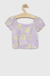 GAP bluza de in pentru copii culoarea violet, neted PPYX-BDG02G_04X