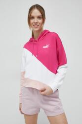 PUMA bluza femei, culoarea roz, cu glugă, modelator PPYX-BLD07U_42X