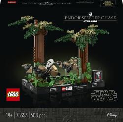 LEGO STAR WARS DIORAMA DE URMARIRE CU SPEEDERUL PE ENDOR 75353 SuperHeroes ToysZone