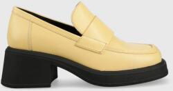 Vagabond Shoemakers pantofi de piele DORAH femei, culoarea galben, cu toc drept, 5542.001. 15 PPYX-OBD0DA_10X