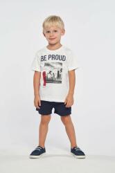 Birba Trybeyond tricou de bumbac pentru copii culoarea alb, cu imprimeu PPYX-TSB0CW_00X