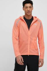 adidas Performance jachetă de alergare Marathon culoarea portocaliu, de tranzitie PPYX-KUM0DE_22X