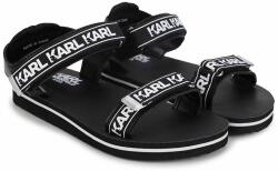 Karl Lagerfeld sandale copii culoarea negru PPYX-OBG108_99X