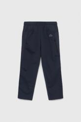 adidas pantaloni copii U CE DW culoarea albastru marin, neted PPYX-SPB00E_59X