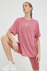 Adidas tricou antrenament maternitate Training Essentials culoarea roz PPYX-TSD0L5_30X
