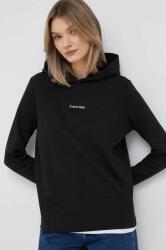 Calvin Klein bluza femei, culoarea negru, neted PPYX-BLD00F_99X