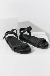 Answear Lab sandale de piele femei, culoarea negru BPYX-OBD064_99X