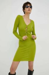 Résumé Résumé rochie din lana culoarea verde, mini, mulata PPYX-SUD0RZ_71X