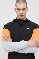 PUMA jachetă de alergare RUN Lightweight culoarea negru, de tranzitie PPYX-KUM04Y_99X