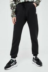 adidas pantaloni de trening culoarea negru, neted PPYX-SPD0CI_99X (HZ4368)