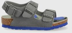 Birkenstock sandale copii Milano culoarea gri PPYX-OBK0P6_90X
