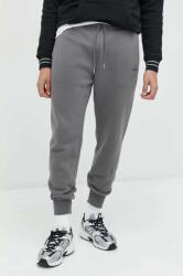 Abercrombie & Fitch pantaloni de trening barbati, culoarea gri, neted PPYX-SPM05J_90Y