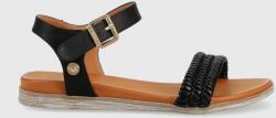 Mustang sandale femei, culoarea negru, 1424810 PPYX-OBD2KP_99X