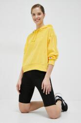 Champion bluza femei, culoarea galben, cu glugă, neted PPYX-BLD0YH_11X