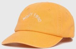 Roxy șapcă de baseball din bumbac culoarea portocaliu, cu imprimeu PPYX-CAD04U_22X