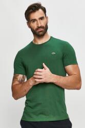 Lacoste tricou din bumbac culoarea verde, neted TH2038-166 PPYK-TSM10F_77X