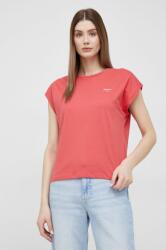Pepe Jeans tricou din bumbac Bloom culoarea rosu PPYX-TSD0LU_33X