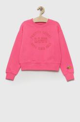 OVS bluza copii culoarea roz, cu imprimeu PPYX-BLG02U_30X