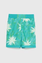 Columbia pantaloni scurti copii Sandy Shores Boardshort culoarea verde, talie reglabila PPYX-SZB08H_76X