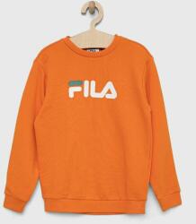 Fila bluza copii culoarea portocaliu, cu imprimeu PPYX-BLG018_22X