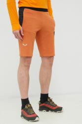 Salewa pantaloni scurți outdoor Lavaredo barbati, culoarea portocaliu PPYY-SZM135_28X