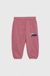 Fila pantaloni de trening pentru copii culoarea violet, cu imprimeu PPYX-SPG00E_40X