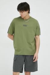 Levi's tricou din bumbac culoarea verde, cu imprimeu PPYX-TSM162_87X