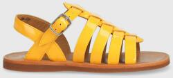 Pom D'api sandale din piele pentru copii culoarea portocaliu PPYX-OBG1AL_22X