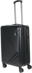 HaChi Miami fekete 4 kerekű közepes bőrönd (Miami-M-fekete)
