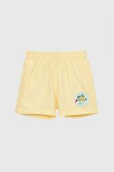 Fila pantaloni scurti de baie copii culoarea galben PPYX-BIB004_10X