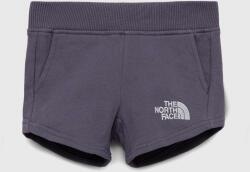 The North Face pantaloni scurți din bumbac pentru copii culoarea violet, cu imprimeu PPYX-SZK02B_45X