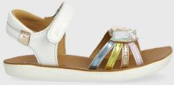 Shoo Pom sandale din piele pentru copii culoarea alb PPYX-OBG1D4_00X