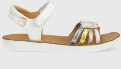 Shoo Pom sandale din piele pentru copii culoarea alb PPYX-OBG1D5_00X