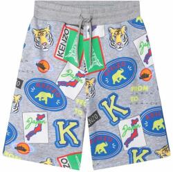 Kenzo kids pantaloni scurți din bumbac pentru copii culoarea gri PPYX-SZB09C_09X
