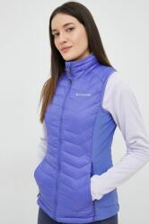 Columbia vestă sport Powder Pass culoarea violet, de tranziție 1832222 PPYY-KUD0NP_45X