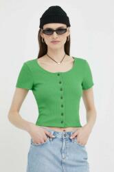 Levi's tricou femei, culoarea verde PPYX-TSD15G_77X