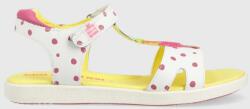 Agatha Ruiz de la Prada sandale din piele pentru copii culoarea alb PPYX-OBG09R_00X