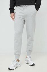 Calvin Klein Jeans pantaloni de trening din bumbac barbati, culoarea gri, neted PPYX-SPM00I_09X