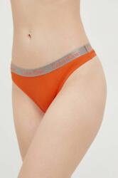 Calvin Klein Underwear tanga culoarea portocaliu PPYX-BID1LB_22X