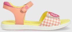 Agatha Ruiz de la Prada sandale din piele pentru copii culoarea roz PPYX-OBG09O_30X