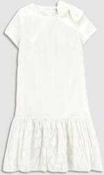 Coccodrillo rochie fete culoarea alb, mini, drept PPYX-SUG0CK_00X