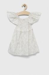 Birba&Trybeyond rochie din bumbac pentru copii culoarea alb, mini, evazati PPYX-SUG09L_00X