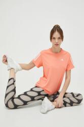 Adidas tricou de alergare Own the Run culoarea portocaliu PPYX-TSD1LM_22X