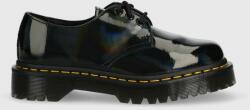 Dr. Martens pantofi de piele 1461 Bex femei, culoarea negru, cu toc plat, DM30563001 DM30563001-Black PPYX-OBD3J6_99X