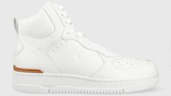 Ralph Lauren sneakers Masters Mid culoarea alb, 809891805001 PPYX-OBM0NR_00X
