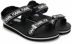 Karl Lagerfeld sandale copii culoarea negru PPYX-OBG109_99X