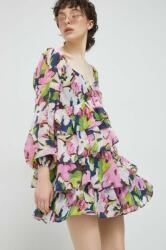 Abercrombie & Fitch rochie culoarea bleumarin, mini, evazată PPYX-SUD0N6_59X (KI159.3011.206)