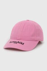 Lovechild șapcă de baseball din bumbac culoarea roz, cu imprimeu PPYX-CAD0B1_43X