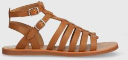 Pom D'api sandale din piele pentru copii culoarea maro PPYX-OBG191_82X